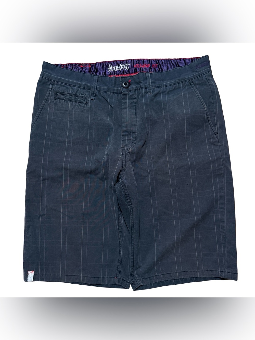 Vintage Y2K Altamont Wilshire Fit Grunge Style Skate Grey Shorts Size L